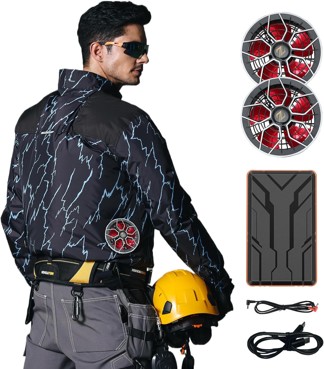 ダンロップファン付きウェア 空調服 ダンロップ ファン付きウェア