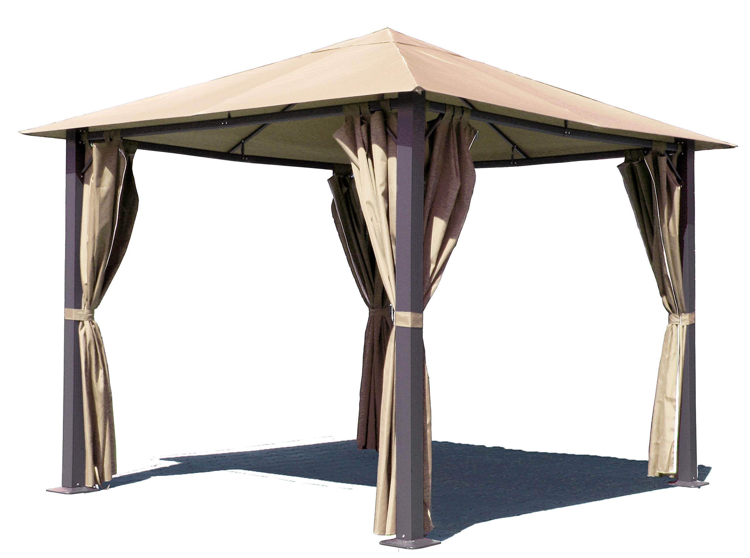 Quick-Star - Tetto di Ricambio per Gazebo Paris, 3 x 3 m, Colore: Sabbia