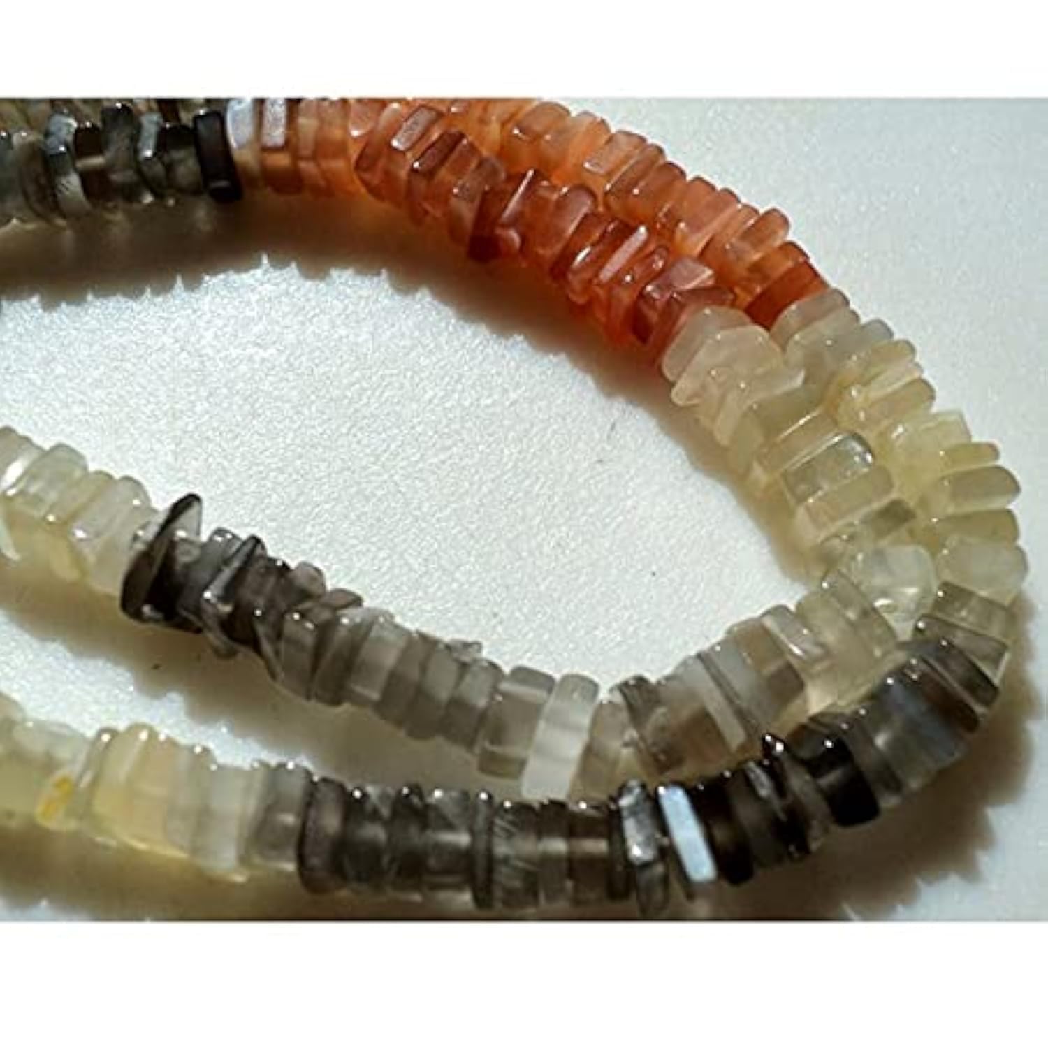 Perles de lune 5mm LKBEADS heishi spacer bead pour éviter les frottements de vos bijoux