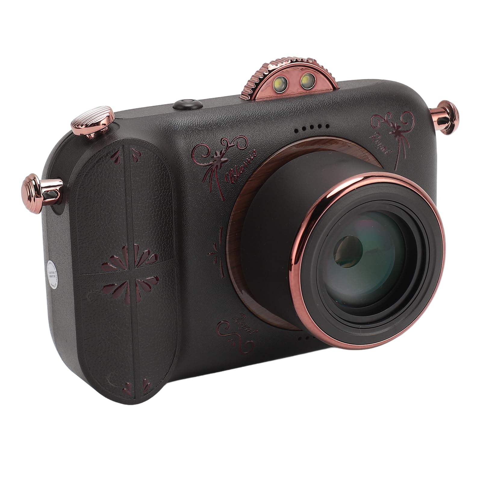 Bewinner Cámara Digital 5K - Cámara Vintage WiFi de 96 MP con Pantalla IPS HD de 3,5 Pulgadas, Videocámara Retro con Zoom Digital de 50X, Batería de 2500 MAh / 4 Filtros de Belleza