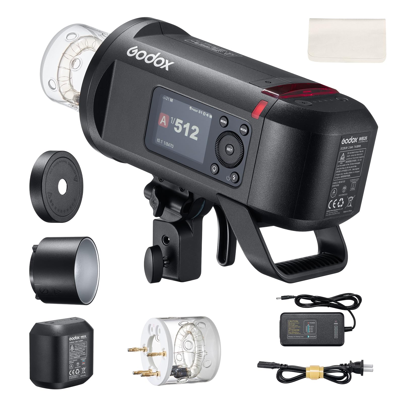 Godox AD600Pro II 600Ws TTL Outdoor Flash with HSS and 1/8000s 2.4G X