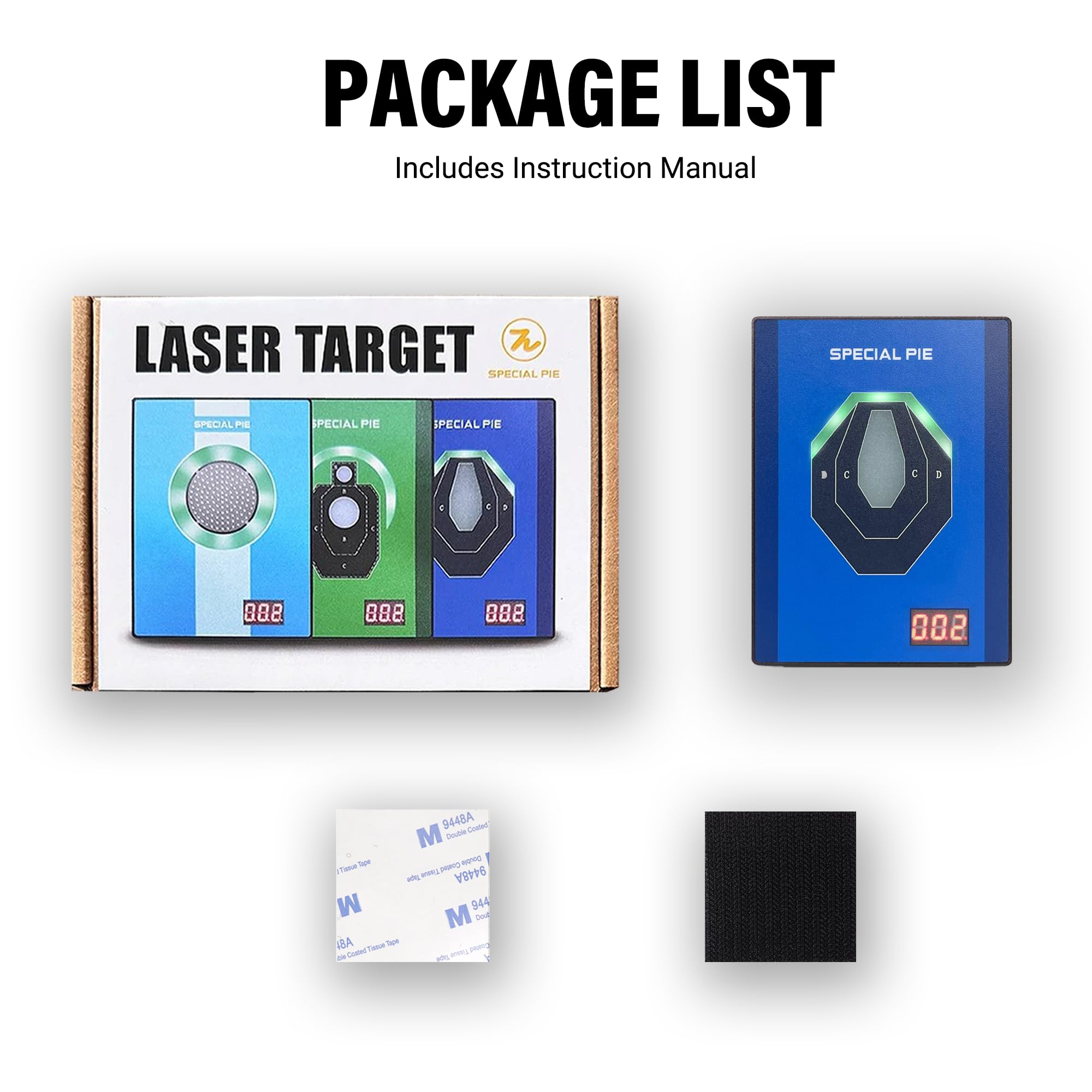 Obiettivo di allenamento laser, feedback sonori realistici e luce, contatore hit, allenamento di tiro laser per esercizi a casa