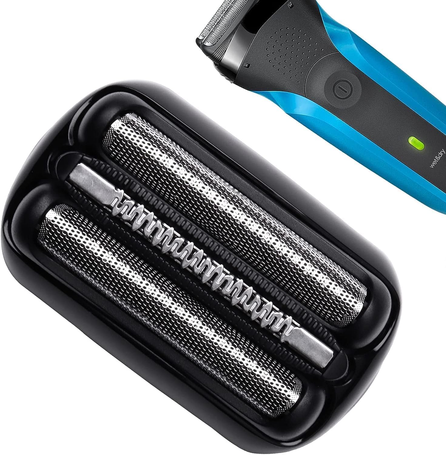 21B Shaving Replacement Head, Foil & Cutter Razor Head