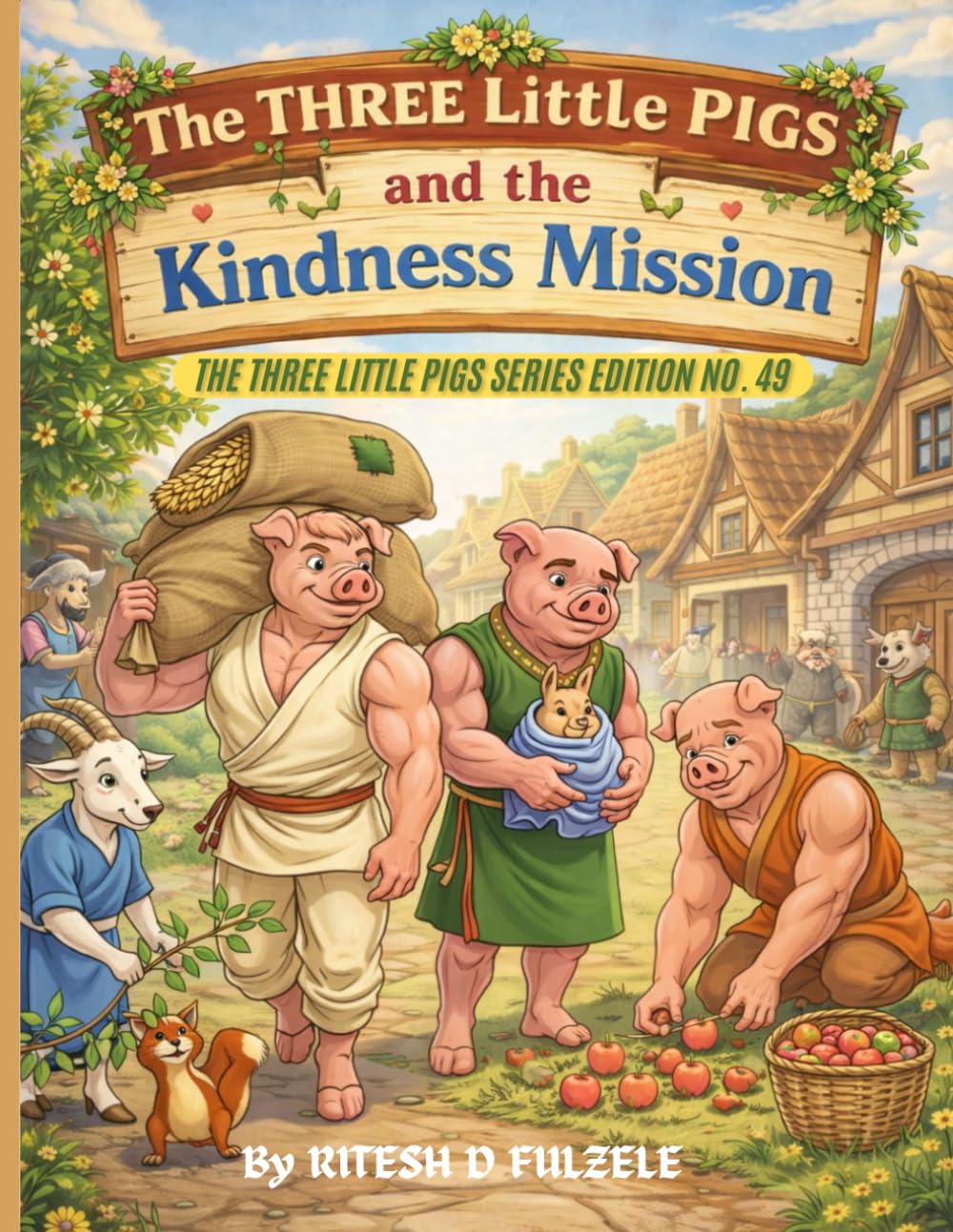 THE THREE LITTLE PIGS AND THE KINDNESS MISSION: THE THREE LITTLE PIGS SERIES EDITION NO. 49
