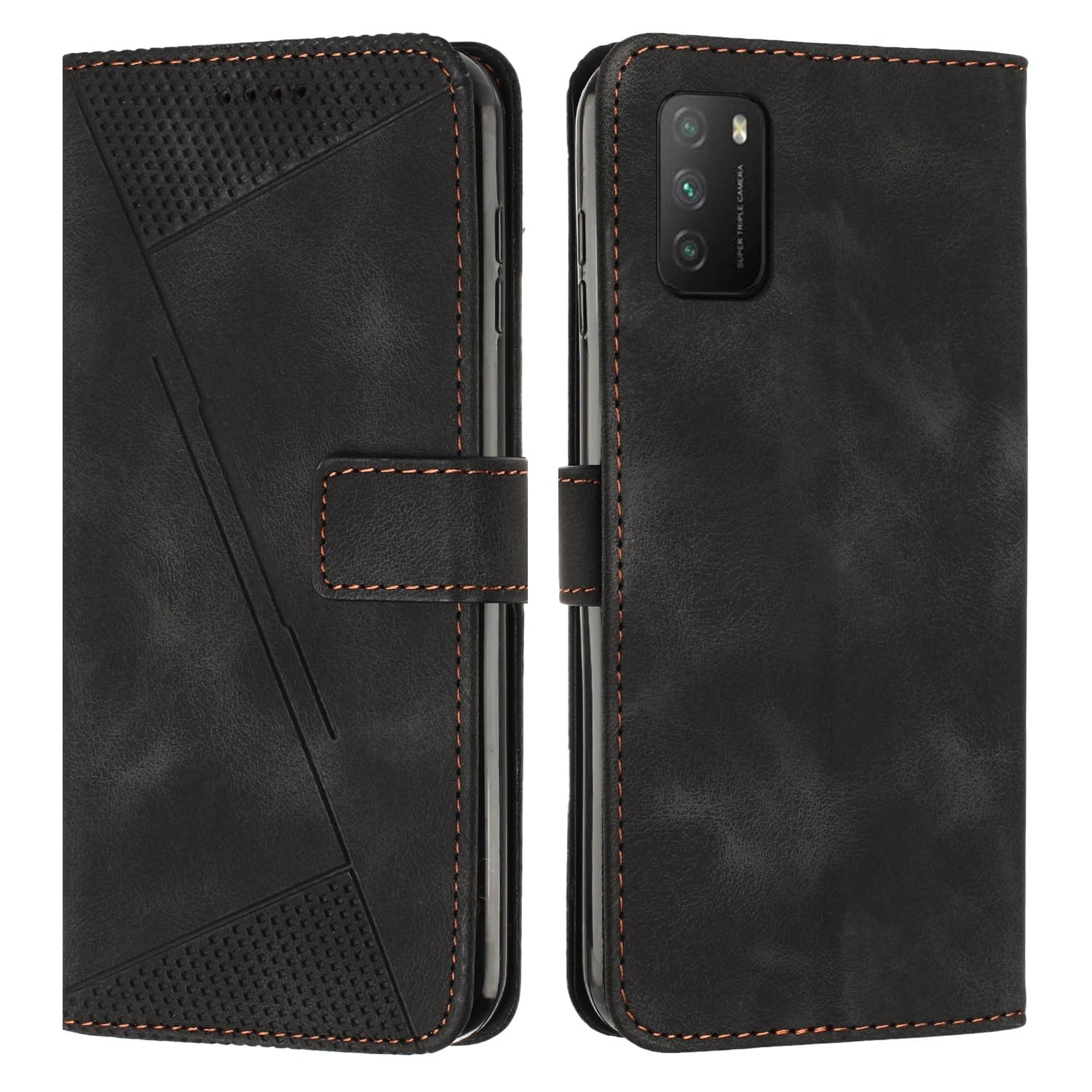 Étui portefeuille pour Xiaomi Poco M3 idéal pour des sorties légères sans sac - 8