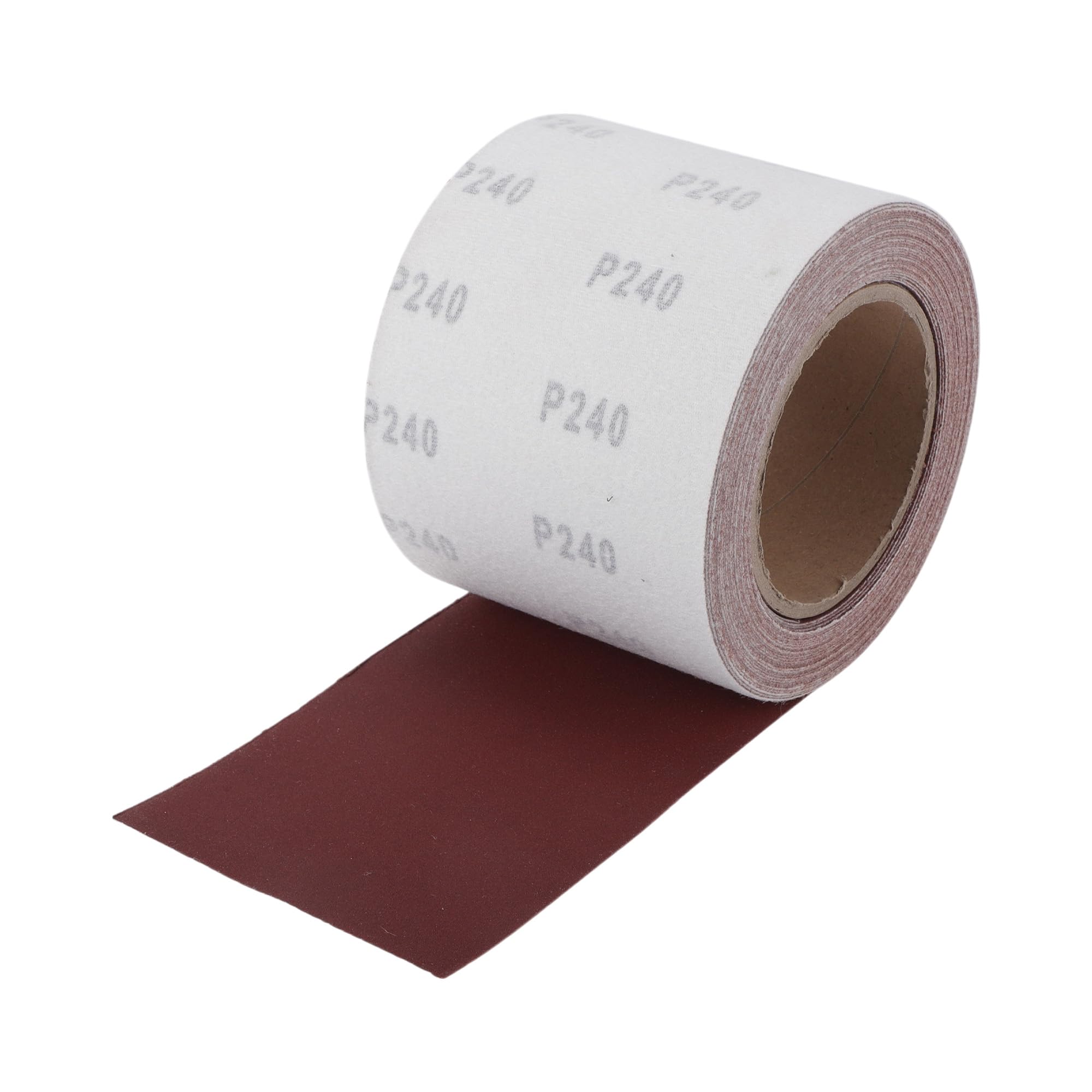 Hihaha 240 Grit Sandpaper Roll 4 Inch x 32.8 Feet Sandpaper Aluminum Oxide Emery Cloth Roll Sanding Paper for Wood Sanding Automotive Polishing Metal