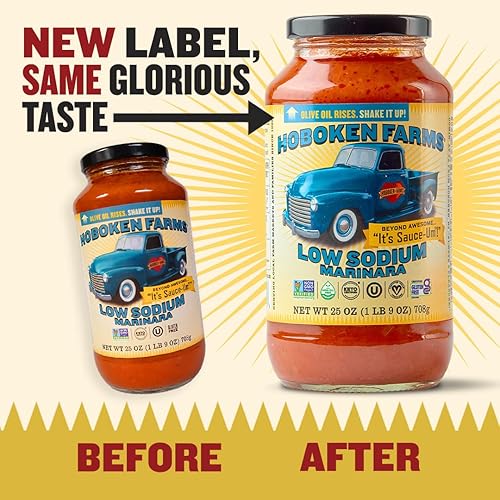 Miniatura 12 de Hoboken Farms Salsa de vodka – Sin azúcar añadido, baja en sodio, sin OMG, sin conservantes, baja en carbohidratos, Keto – Salsa de pasta Better For