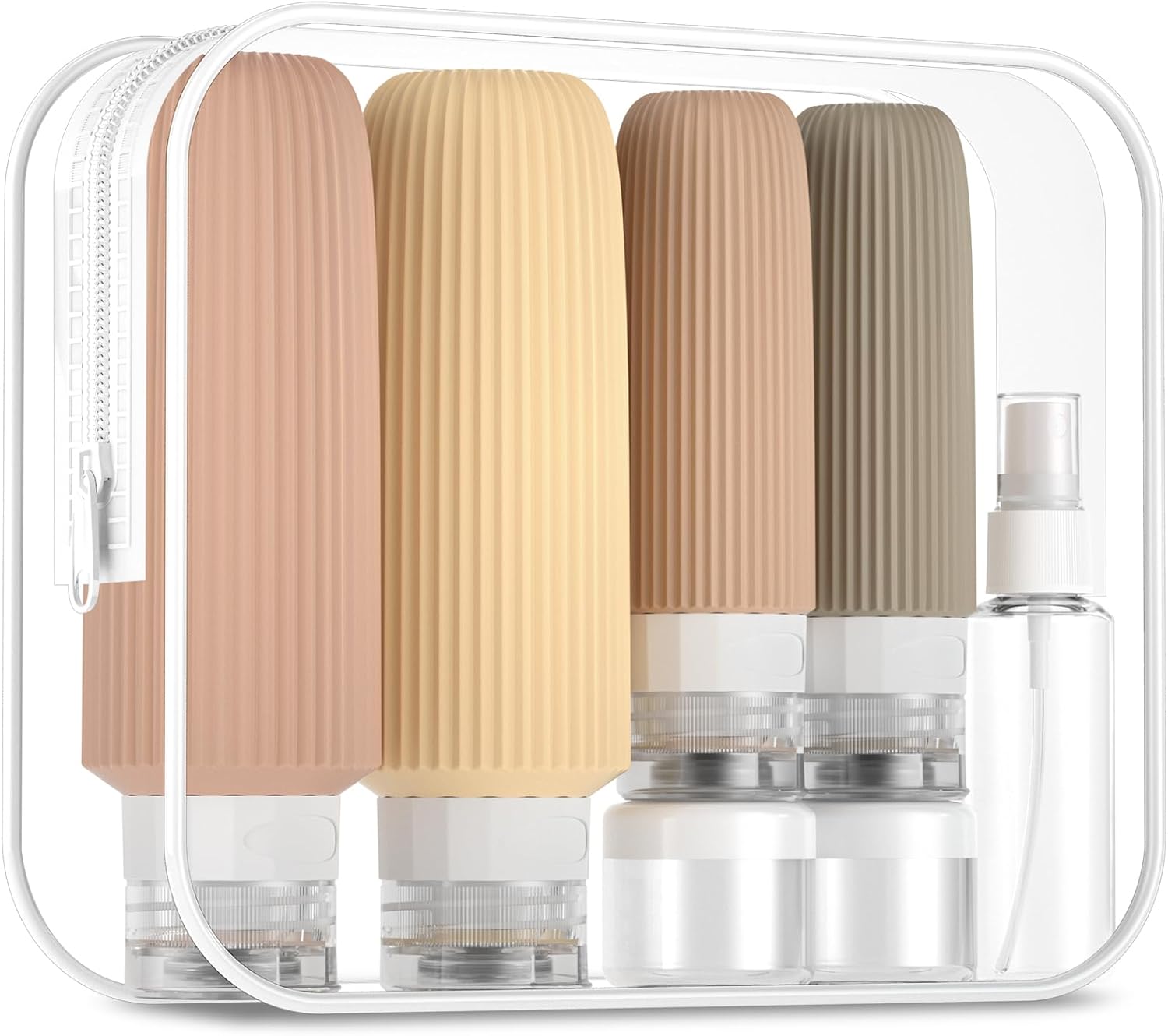 16 Pack Travel Bottles for Toiletries, Large 6oz Silicone Travel Containers jar for Toiletries, Leak Proof Refillable Liquid Shampoo And Conditioner Travel Essentials toiletry Bottles 16 Pack Travel Bottles for Toiletries, Large 6oz Silicone Travel Containers jar for Toiletries, Leak Proof Refillable Liquid Shampoo And Conditioner Travel Essentials toiletry Bottles