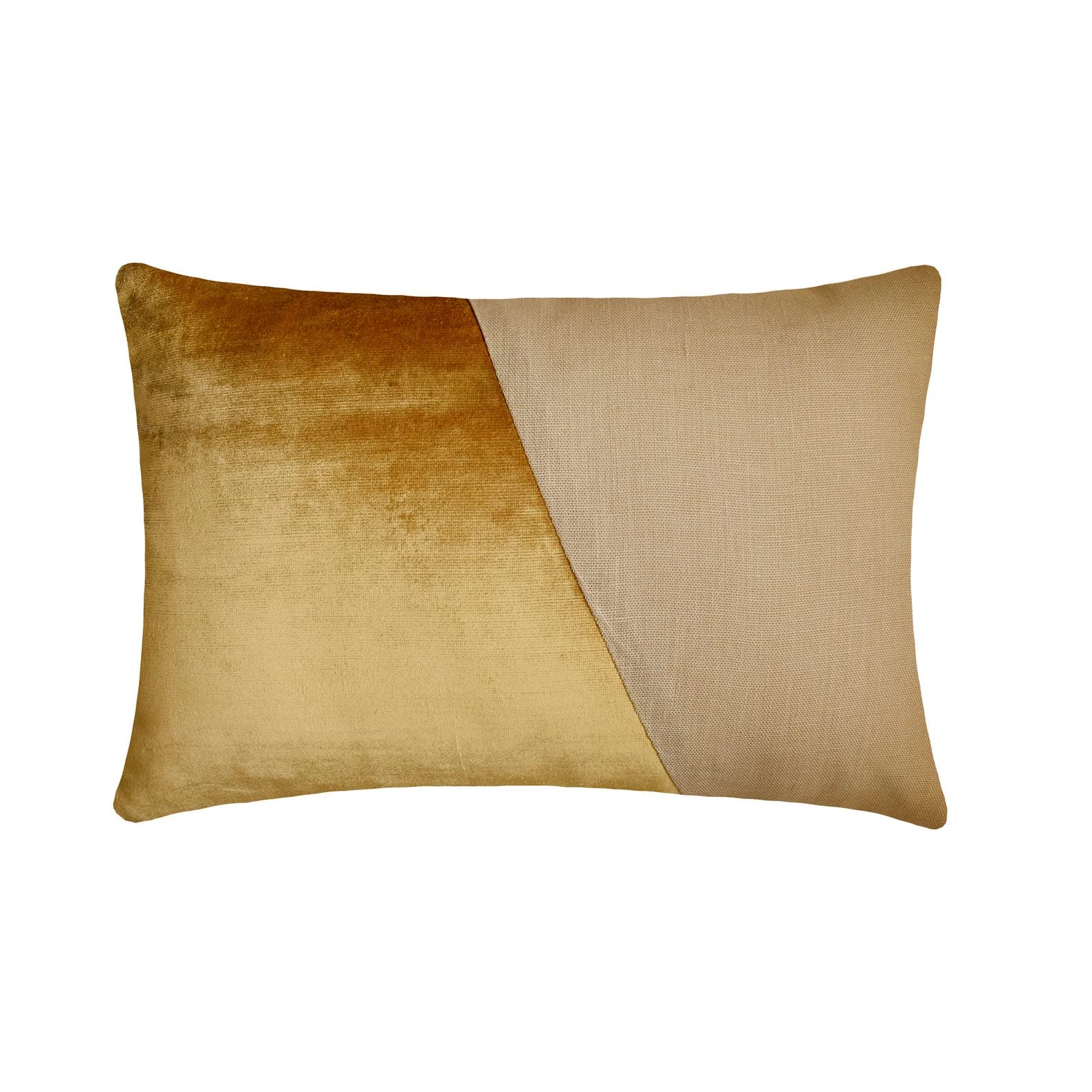 The HomeCentric Decorativo Oro Fodera Per Cuscino Lombare