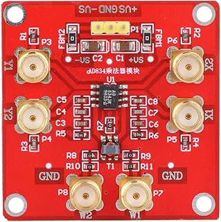 Gain Multiplier Module, DC-500M Differential/Single Ended Gain Multiplier, Dual Power Low Distortion Gain Multiplier for Wideband Modulation