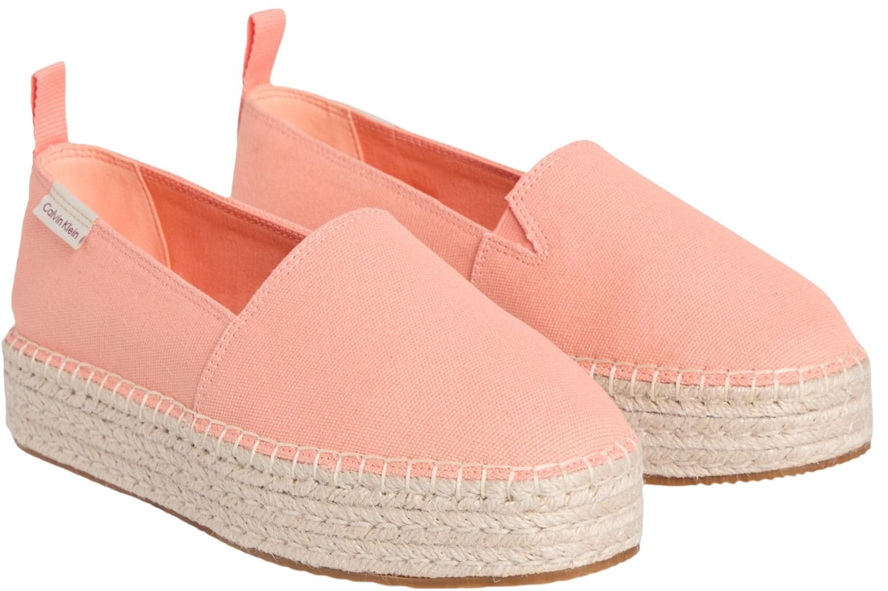 Calvin Klein Damen Espadrilles mit Plateau