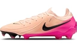 Phantom GX 2 Pro FG Low-Top Soccer Cleats (FJ2563-800, Crimson Tint/Pink Blast/Black)