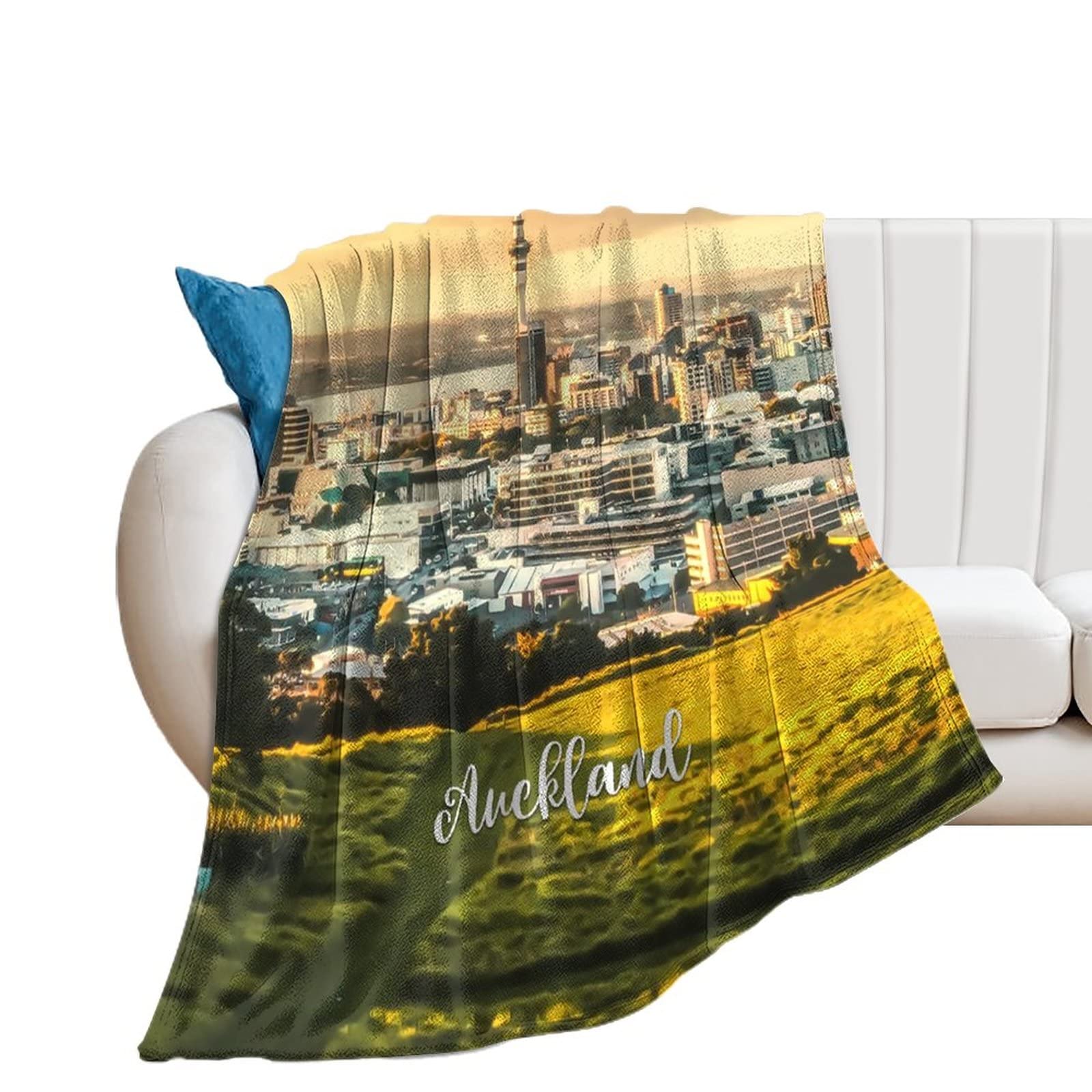 Couverture en flanelle douce pour soirée cinéma cocooning salon