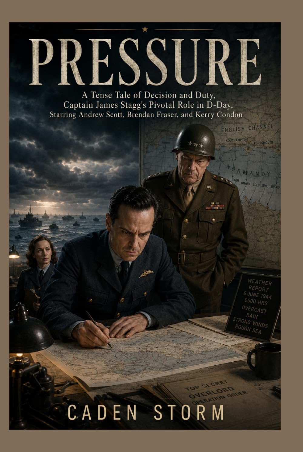 Pressure: A Tense Tale of Decision and Duty , Captain James Stagg's Pivotal Role in D-Day, Starring Andrew Scott, Brendan Fraser, and Kerry Condon