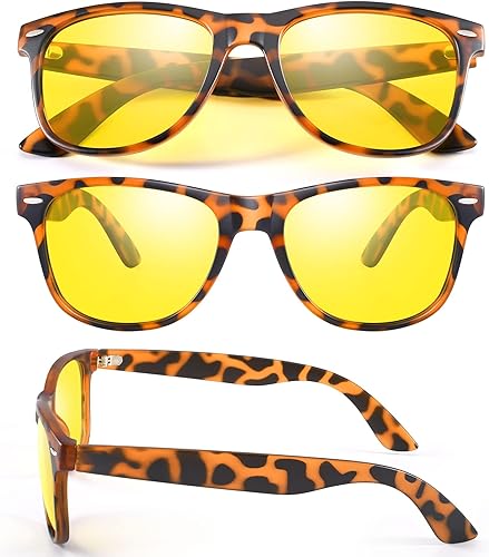 Miniatura 5 de Paukis Anti Glare Night Driving Glasses For Men and Women, Glare Reducing And Enhance Night Vision Hd Polarized