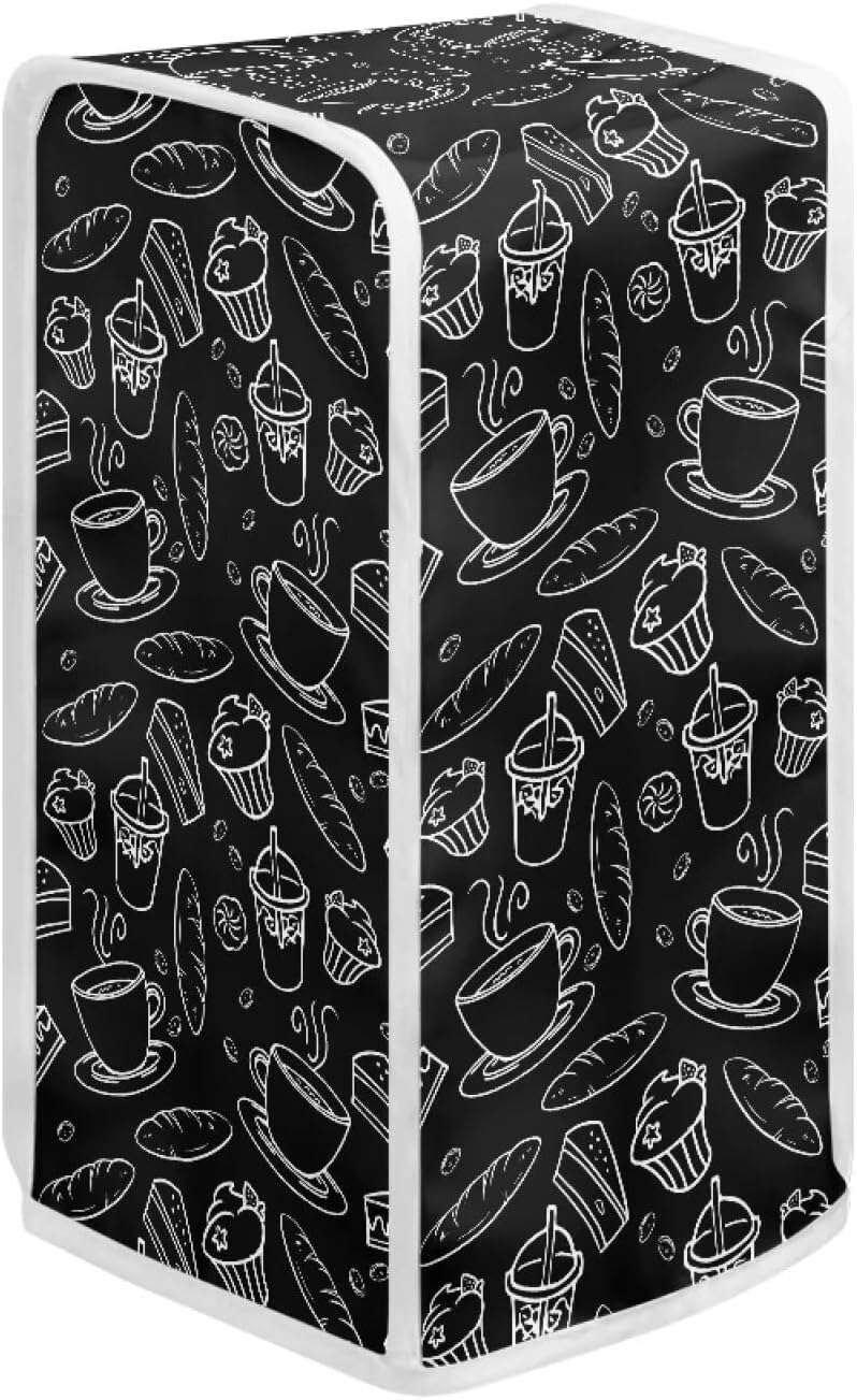 Can Opener Cover Bread Coffee Can Opener Dust and Stain Protection Small Applicance Cover for Kitchen Fits Most Electric Automatic Can Openers
