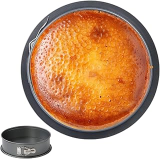 Cheesecake Tin - Cake Pan For Dessert Creation | Seamless Nonstick Design With Secure Release Mechanism & Even Heat Conduction For Commercial Kitchens, Baking, Decorating And Home Use