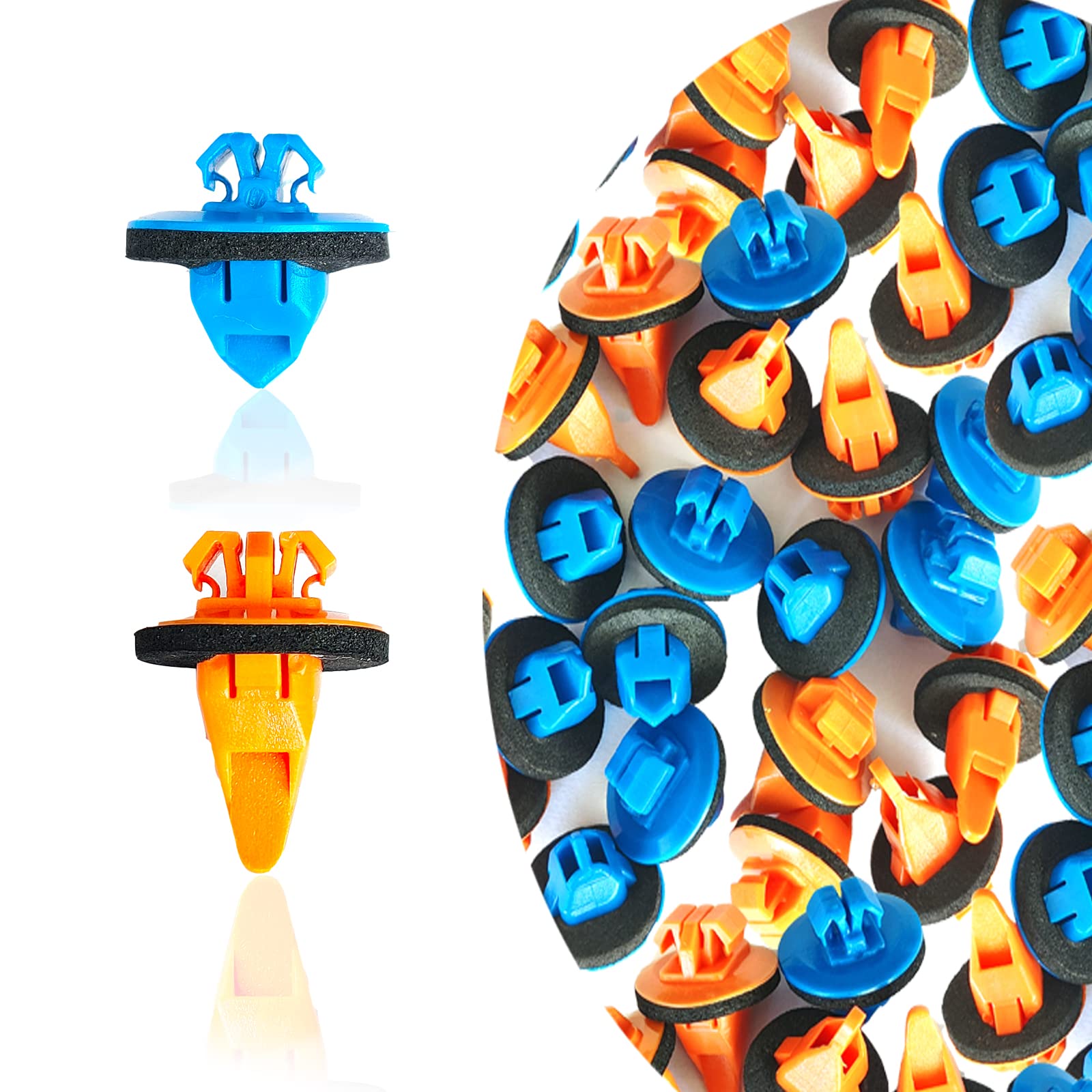 20PCS Fender Flare Clip Kit Compatible for Toyota Tacoma 4Runner Highlander FJ RAV4 Cruiser 75495-35010 75397-35010