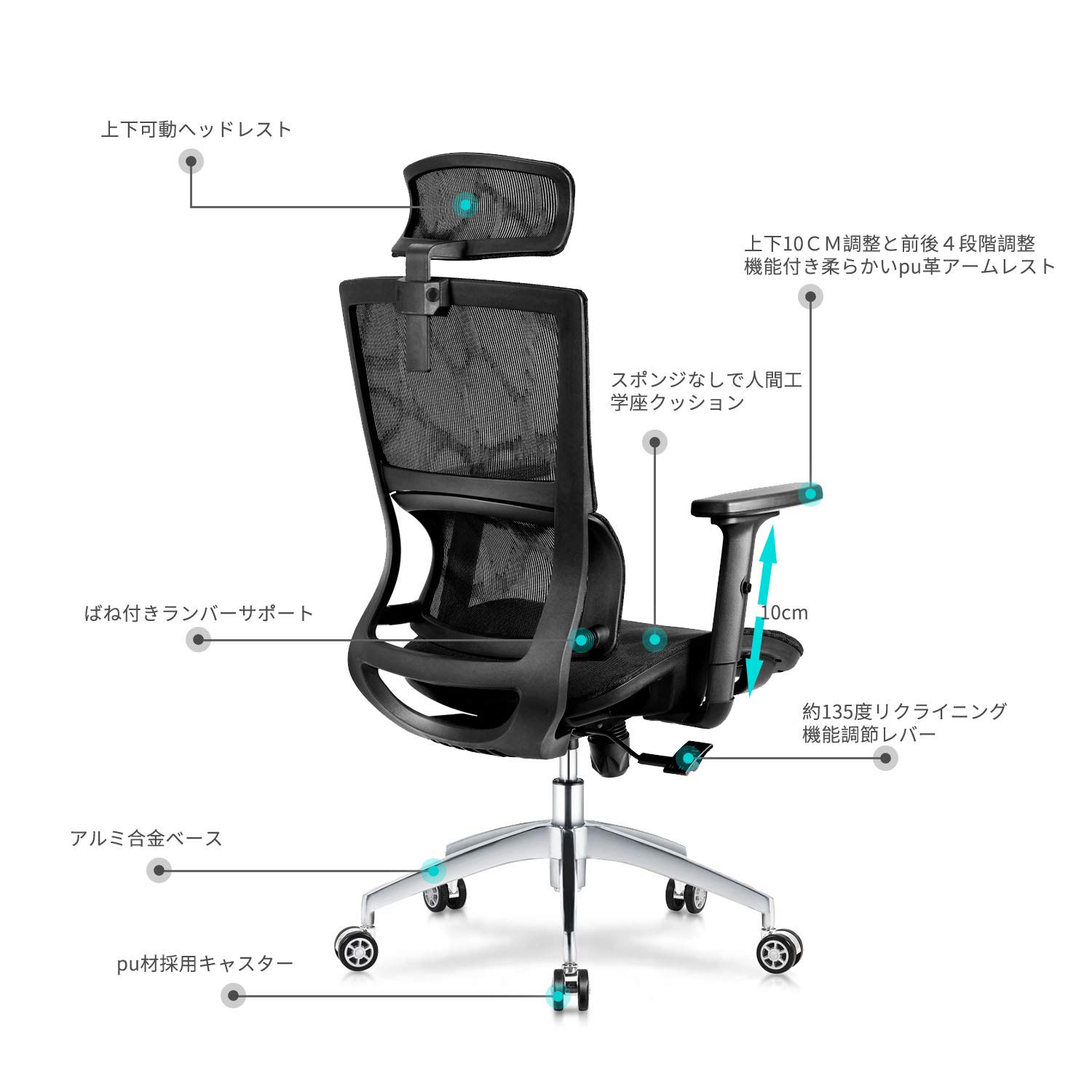 【JR山手線大塚駅引き渡し】オフィスチェア　My Hood ORC-518 Amazon | MyHood オフィスチェア 高機能チェア デスクチェア ワーク