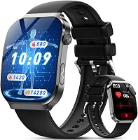 Lgnitek 2026 Smartwatch ECG + HRV Egészségfigyelő 2.2" Kijelzővel Android iOS 1