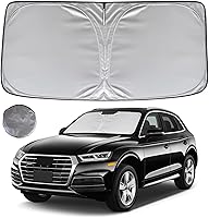 Vista 37 de KAYZT Parasol para parabrisas para Toyota Camry 2012-2017 LE XLE Hybrid SE XSE Sedan plegable, accesorios de ajuste personalizado para ventana