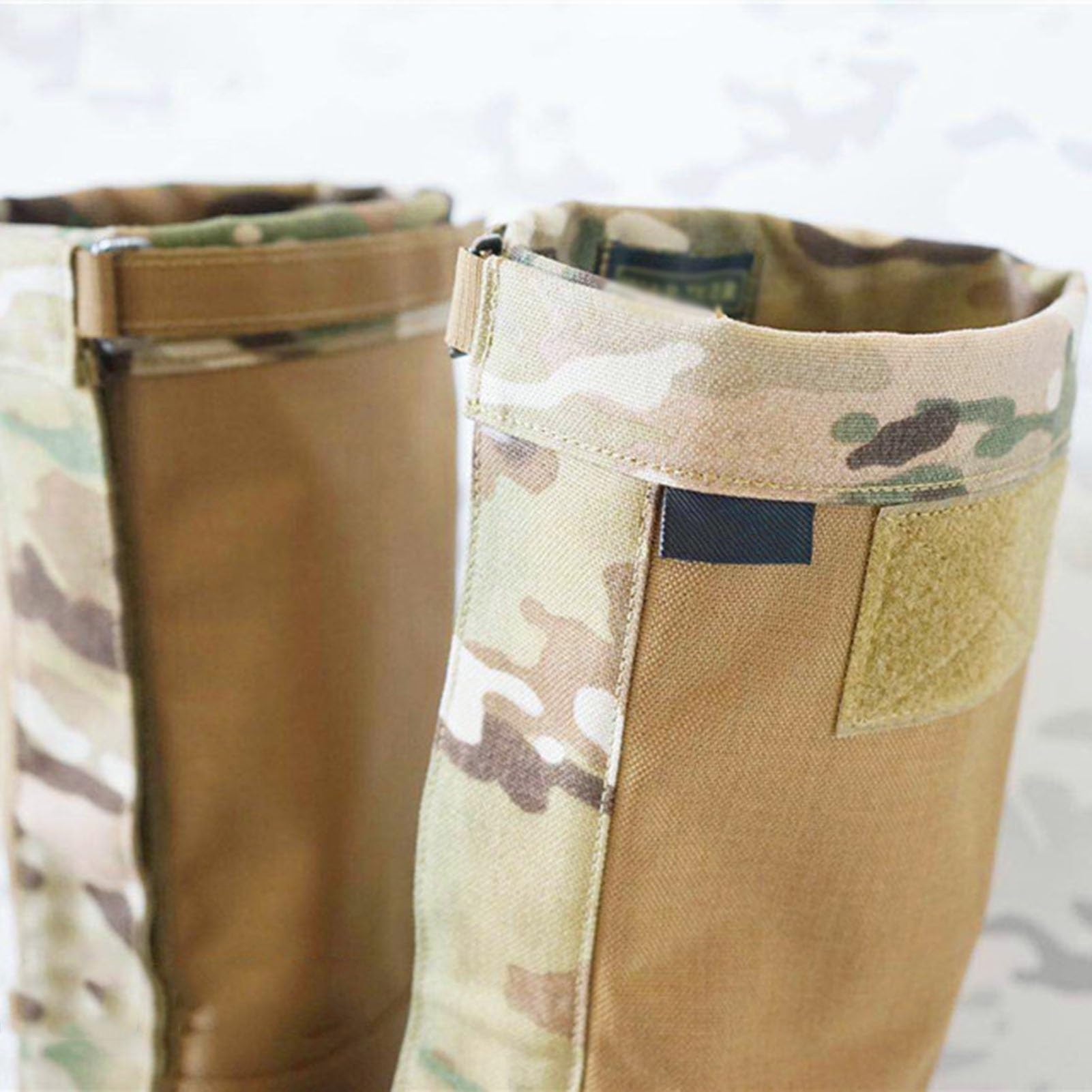 Guêtres de Jambe, guêtres de Raquettes à Neige résistantes à l'usure et aux Rayures, guêtres d'extérieur, adaptées à l'alpinisme, à l'extérieur et à la Chasse