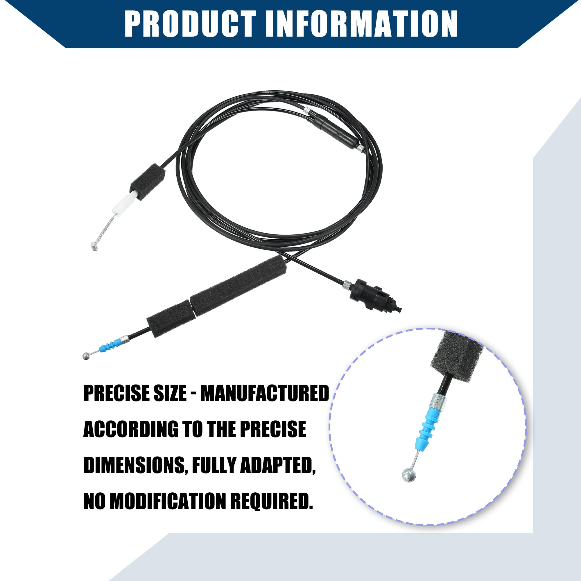 Amazon.com: Hihaha No.74880-S5A-A02 Trunk & Fuel Lid Opener Cable