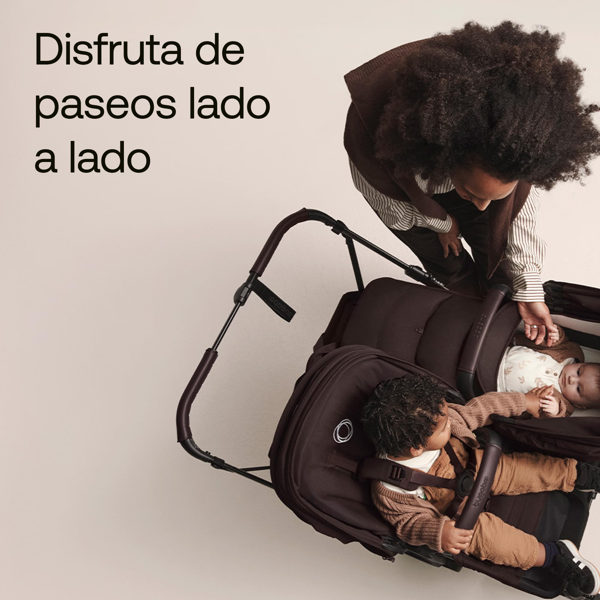 Bugaboo Donkey 6 carrito doble pack de extensión, con silla reversible