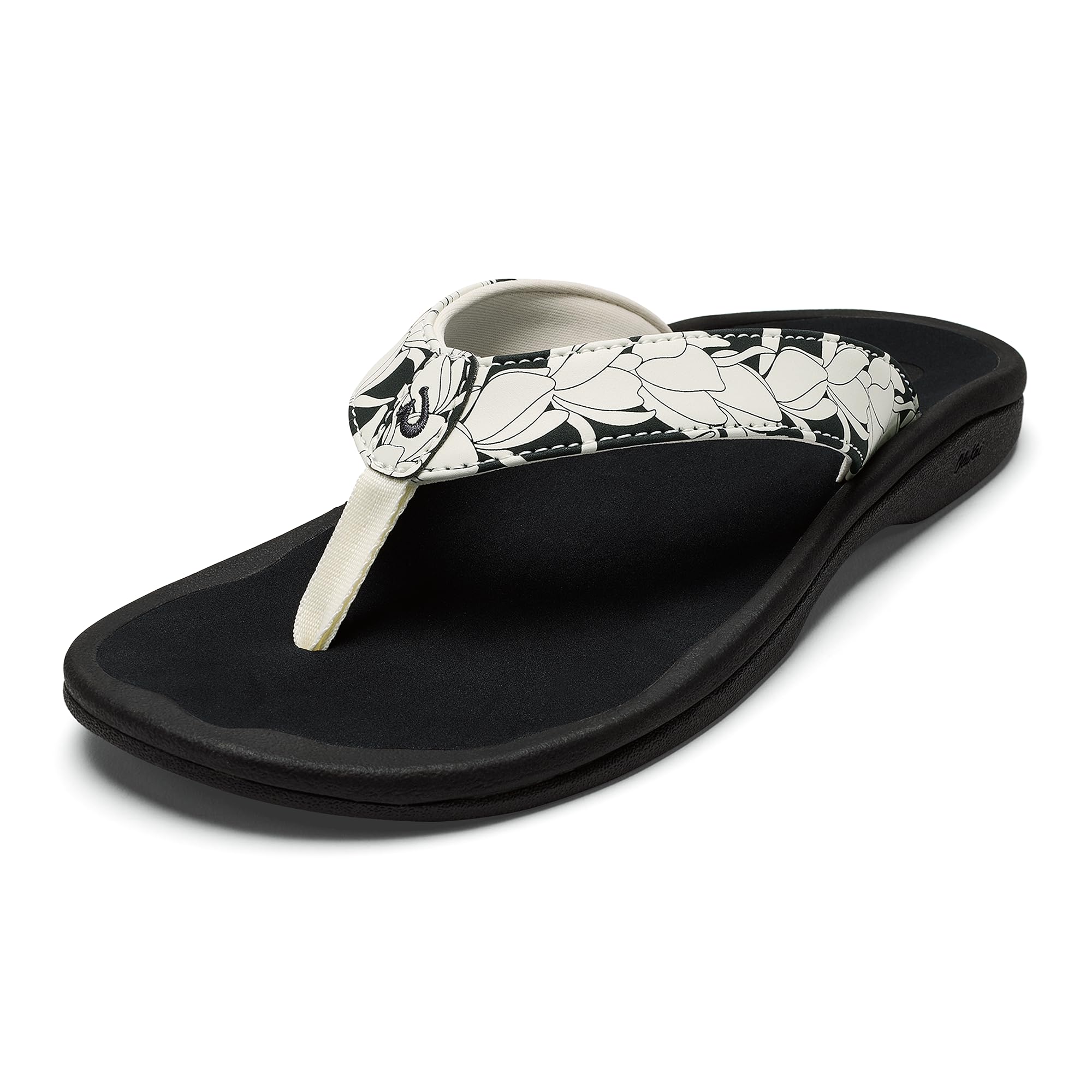 OLUKAI Ohana Women's Beach Sandals, Water Resistant Flip Flops, Arch Support & Comfort Fit, Lightweight & Durable, Enhanced Grip & Traction
