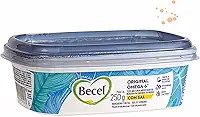 Margarina Com Sal Becel 250g Omega 6 Zero Lactose Vitamina A e E