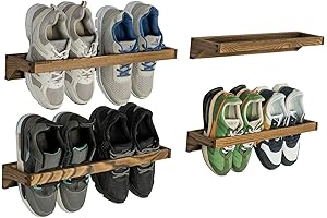 Floating Wall Mounted Storage Rack & Organizer For Shoes