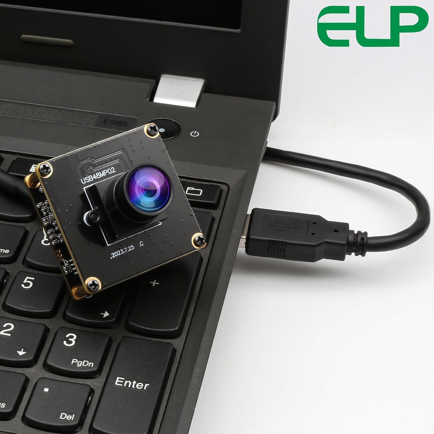 ELP 48MP USB Camera Module for Wide Angle PC & 3D Printer Monitoring - Laser Engraver & Security Camera - Jetson Nano & RaspberryPi Compatible