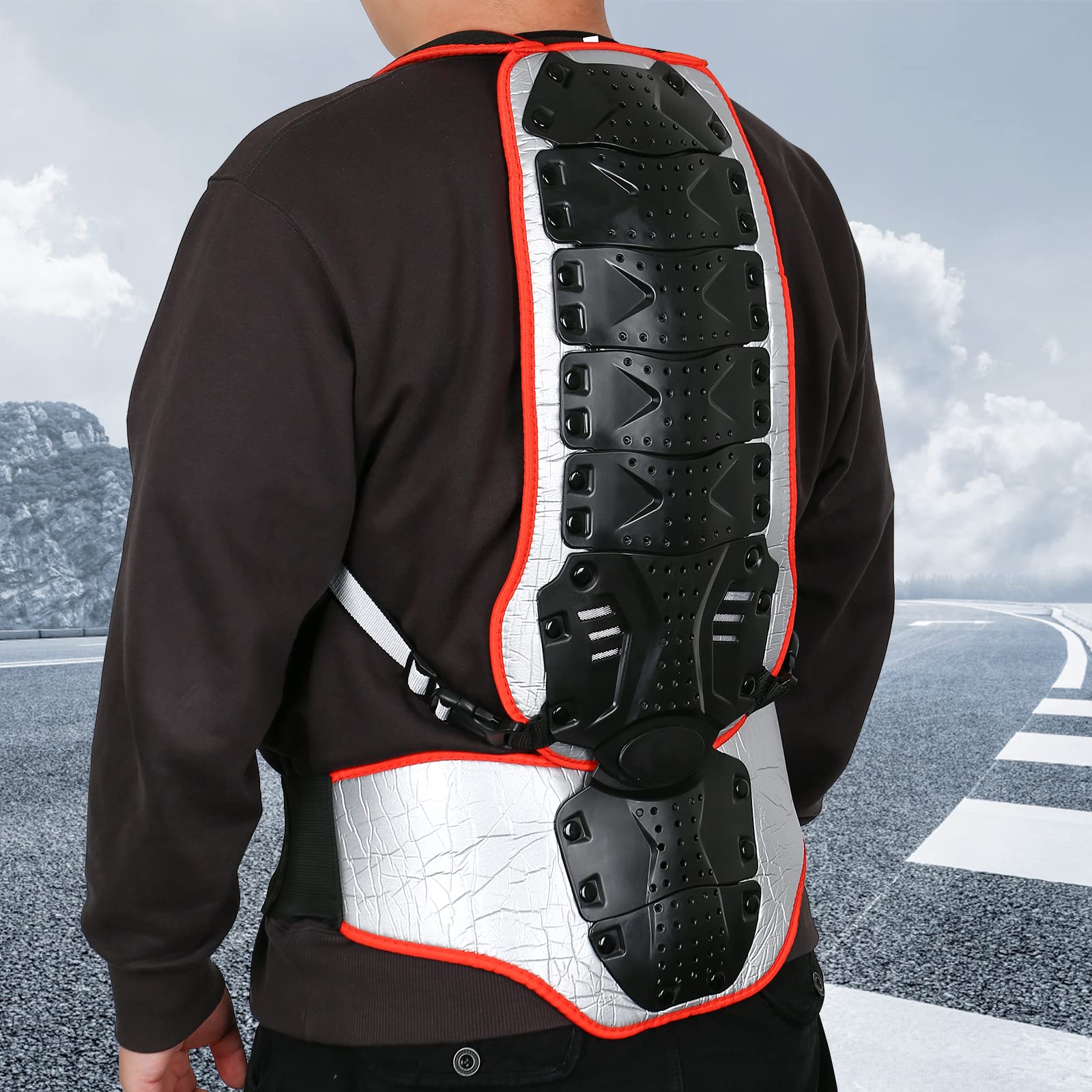 Protection dorsale pour moto, ski, snowboard et autres sports - Protection dorsale pour motocross, ski, équitation