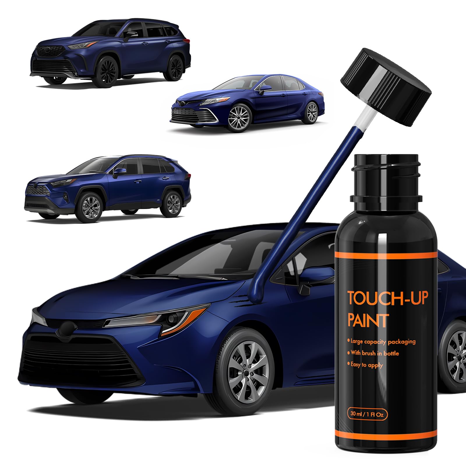 Sponsored Ad - 8X8 Blueprint Touch Up Paint for Car, DIY Car Paint Scratch Repair Kit, Automotive Paints, Quick & Easy Fix Scratch Repair Compatible with Toyota Camry/Corolla/RAV4/Sienna/Venza/Tundra/Sequoia
