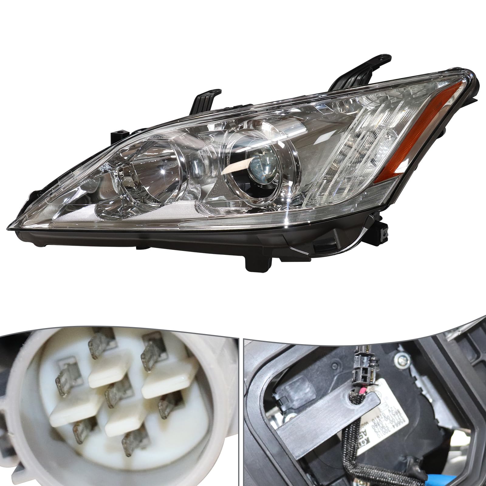 Amazon | フロントヘッドライト Lexus ES350 2010 2011 2012 HID