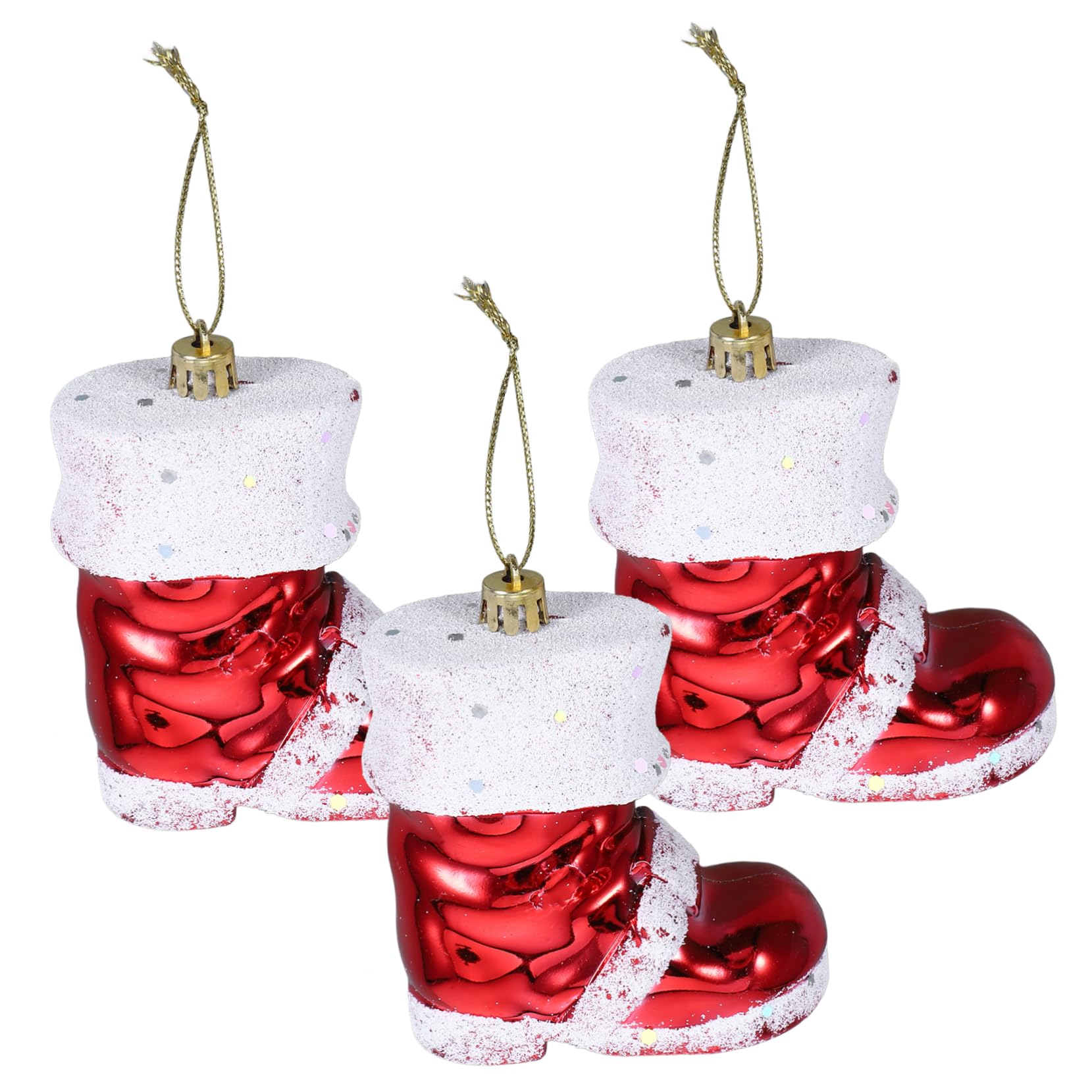 PRETYZOOM 15 STK Christbaumschmuck Hängende Glitzerkugeln als Ornamente Weihnachtsbaumspitze Weihnachtsschmuck Weihnachtsbaum Dekoartikel Party-Requisiten Weihnachtsbaum-Hängedekorationen