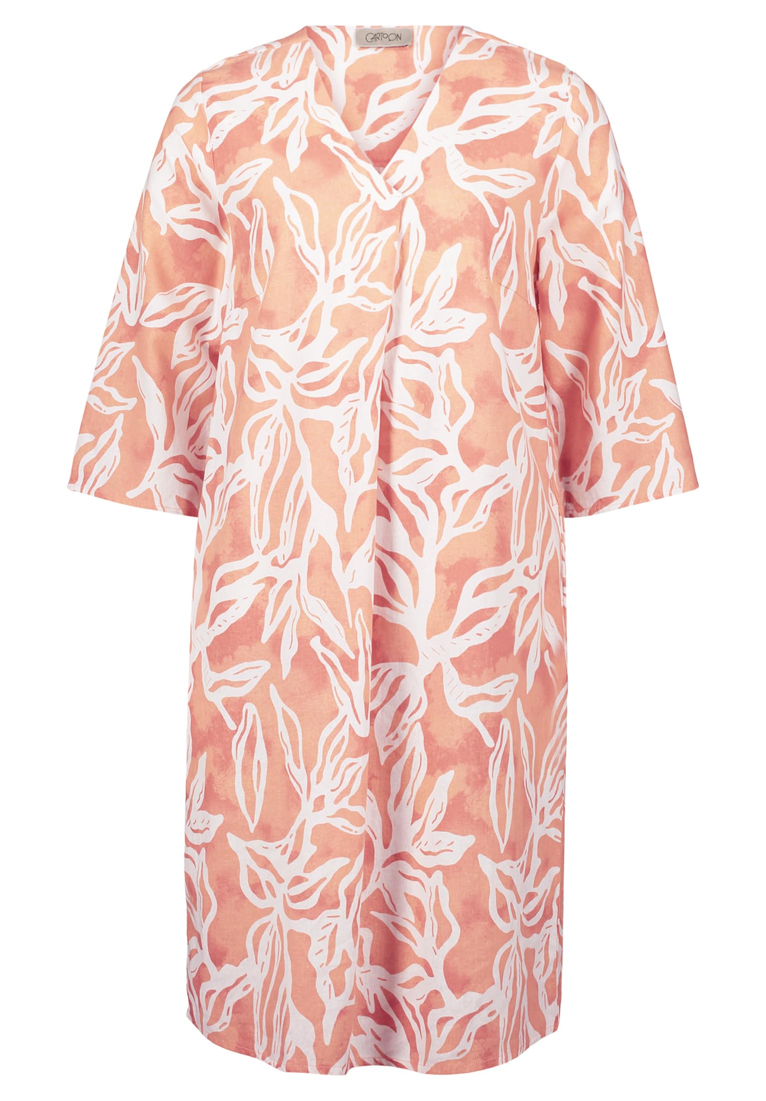 Cartoon Damen Sommerkleid mit Muster