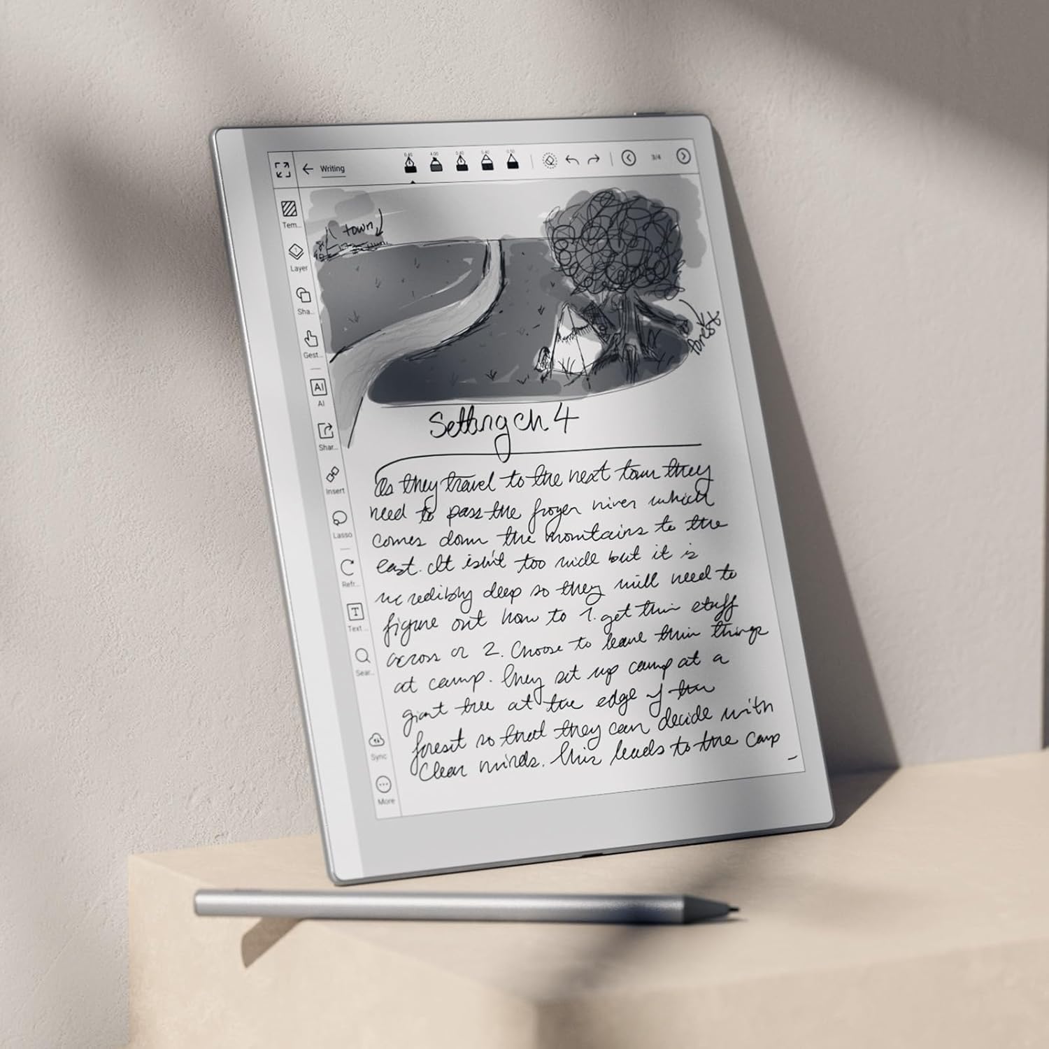BOOX Go 10.3 Gen2 Lumi Epapel Tablet 10,3" Luz Frontal Monocromo 300 PPP 64 GB Android 15 E-Ink