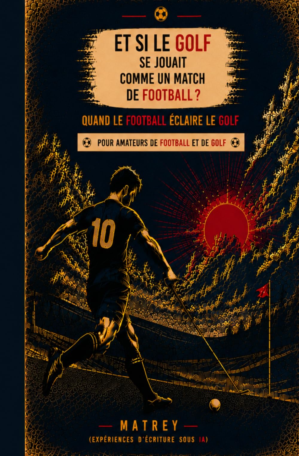 ET SI LE GOLF SE JOUAIT COMME UN MATCH DE FOOTBALL ?: QUAND LE FOOTBALL ECLAIRE LE GOLF (Expériences d"écriture sous IA)