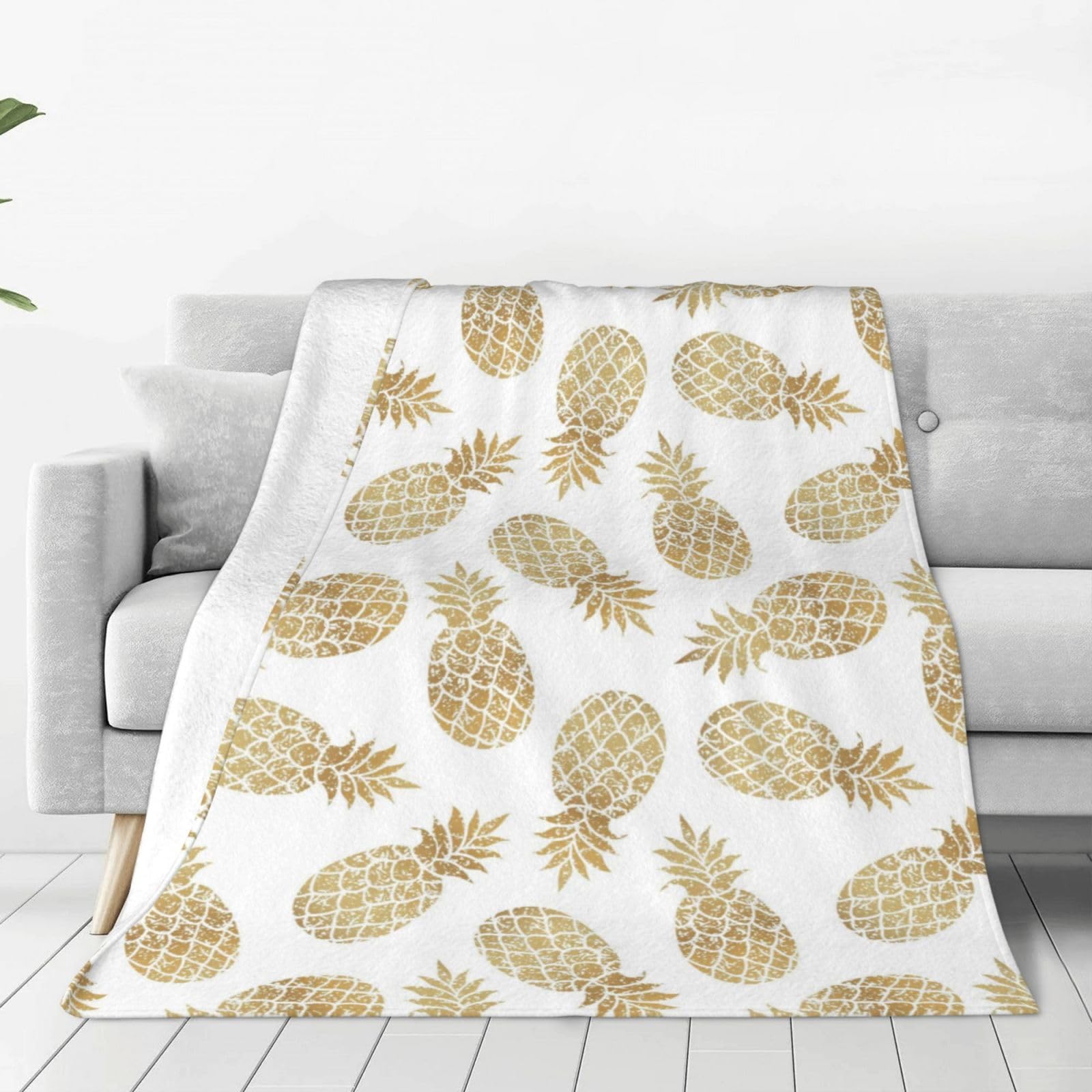 Couverture en flanelle infroissable jeté de lit pour femme