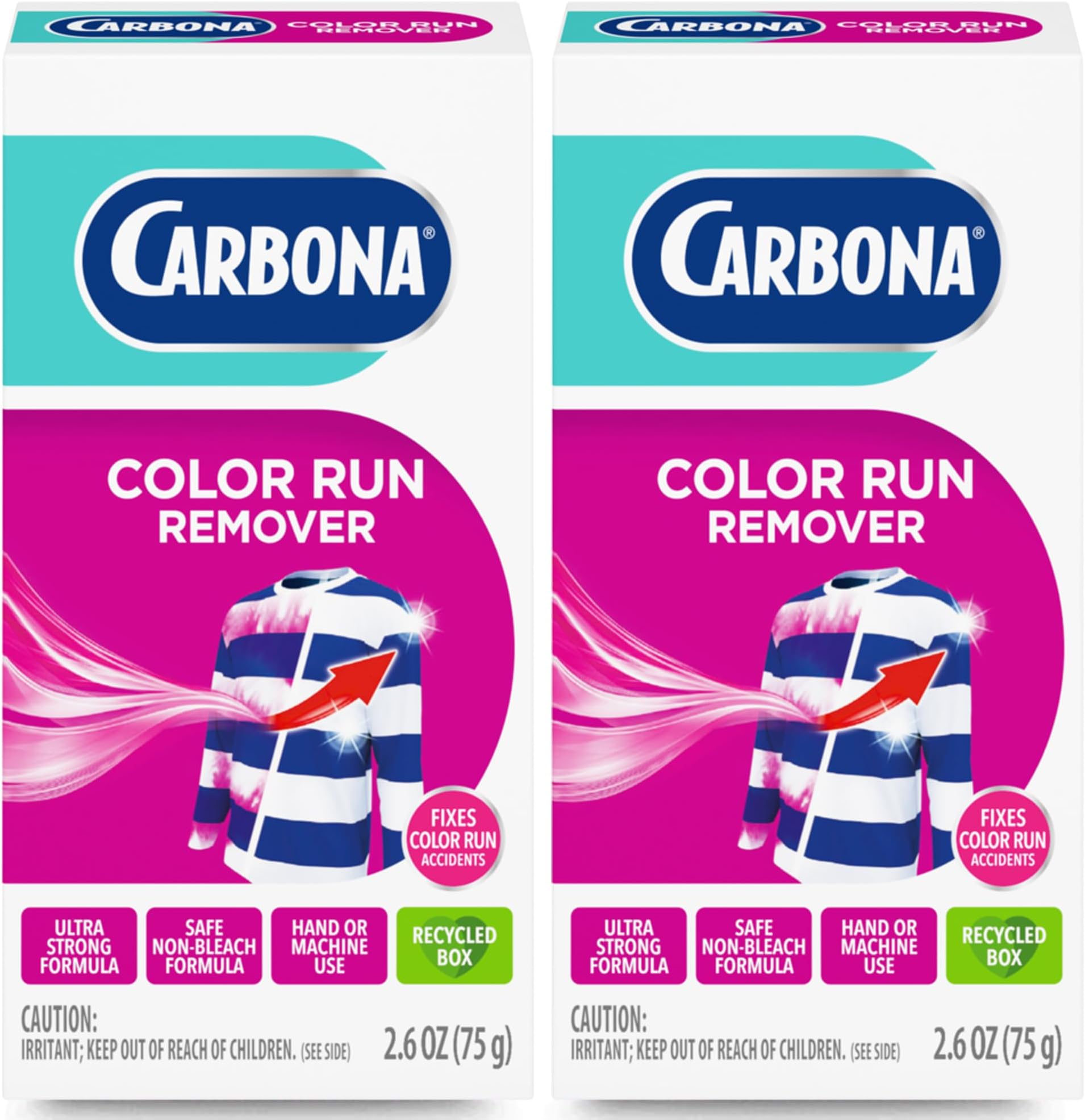 Color Run Remover | Powerful Bleed Eliminator | Fixes Run Accidents | 2.6 Oz, 2 Pack