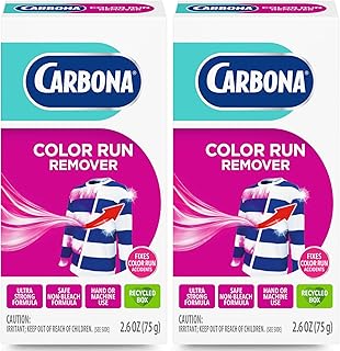 Carbona® Color Run Remover | Powerful Color Bleed Eliminator | Fixes Color Run Accidents | 2.6 Oz, 2 Pack