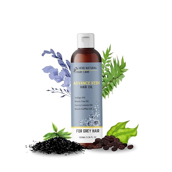 Multi Serum for Anti Grey Hair & Hair Growth Oil Density, Peptide-Powered Formula for Thicker, Fuller Looking Hair, Hair Fall Control & Reverses & Limits Hair Greying 100 ml
