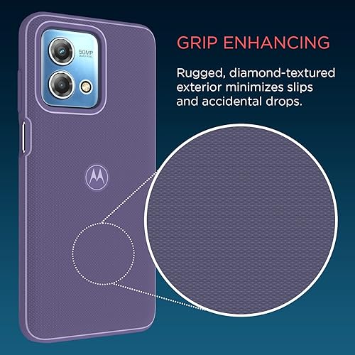 Miniatura 6 de Motorola Moto G Stylus (2023) Funda Protectora Texturizada - Daybreak - Fundas de ajuste preciso que absorben los golpes para mejorar el agarre del