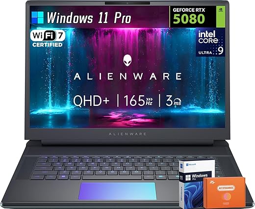 Alienware 16 Gaming Laptop - Intel 9, RTX 5080, 32GB RAM