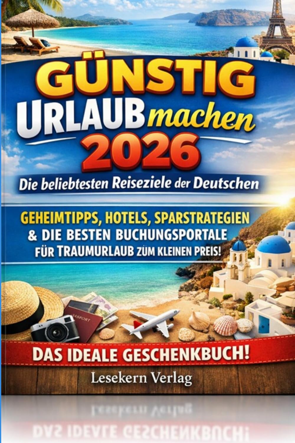 Günstig Urlaub machen 2026 – Die beliebtesten Reiseziele der Deutschen: Geheimtipps, Hotels, Sparstrategien & die besten Buchungsportale für Traumurlaub zum kleinen Preis