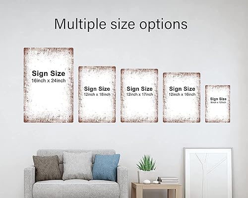 Miniatura 2 de Youpinnong Cartel de metal de hojalata de conocimiento de plantación tabla de guía de agricultores póster retro placa de jardinería granja hogar