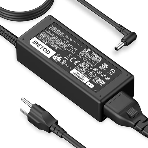 Charger Compatible with Samsung Monitor Power Cord - DC 14V 4A for Samsung SyncMaster 32” 27" 24" 22" 23" 20" 19" 18" 17" 15” Screen LED LCD Monitor TV Power Supply Cord