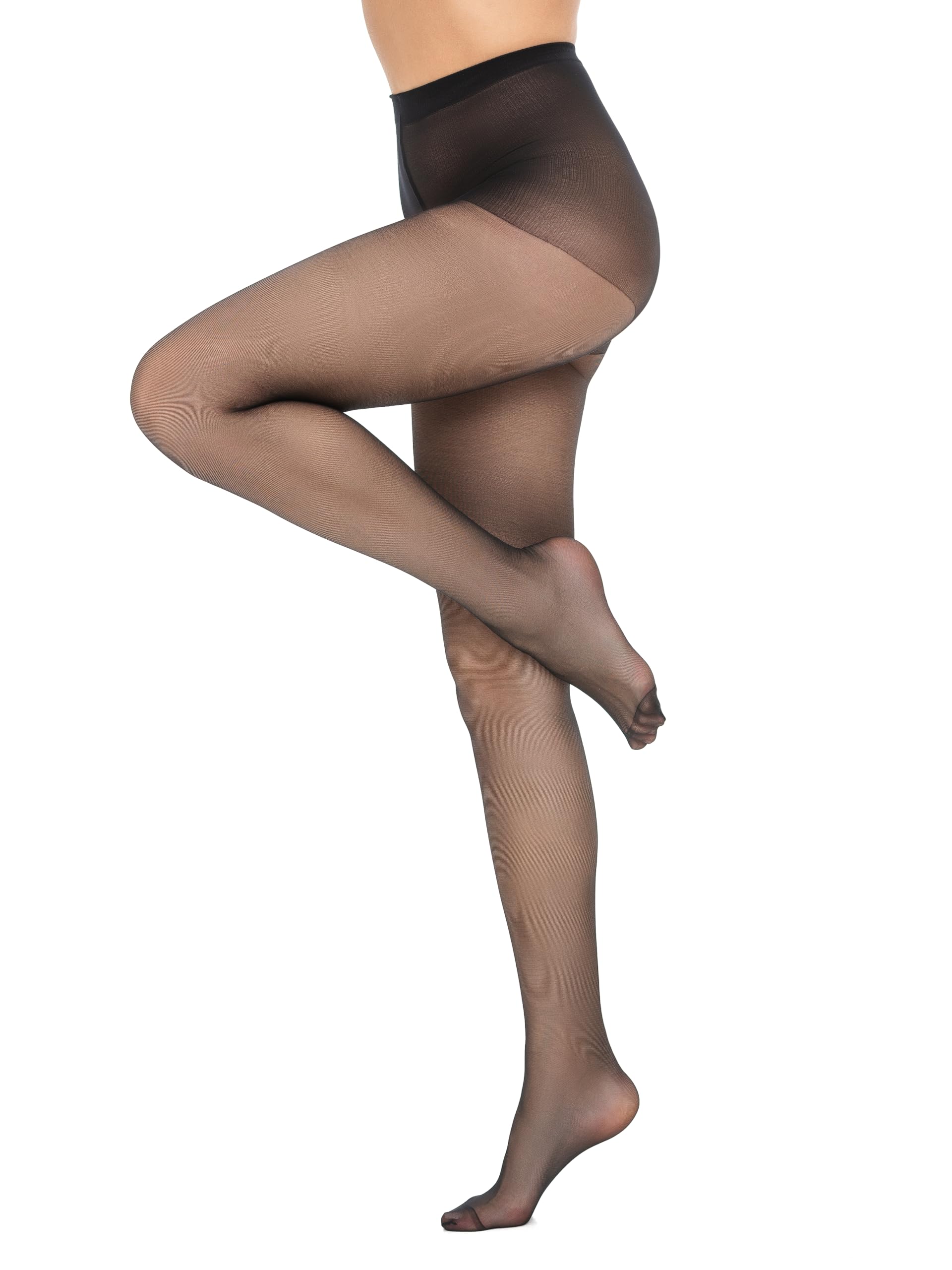 Veluk 20D Soft Tights for Women Lightweight Sheer Everyday Pantyhose