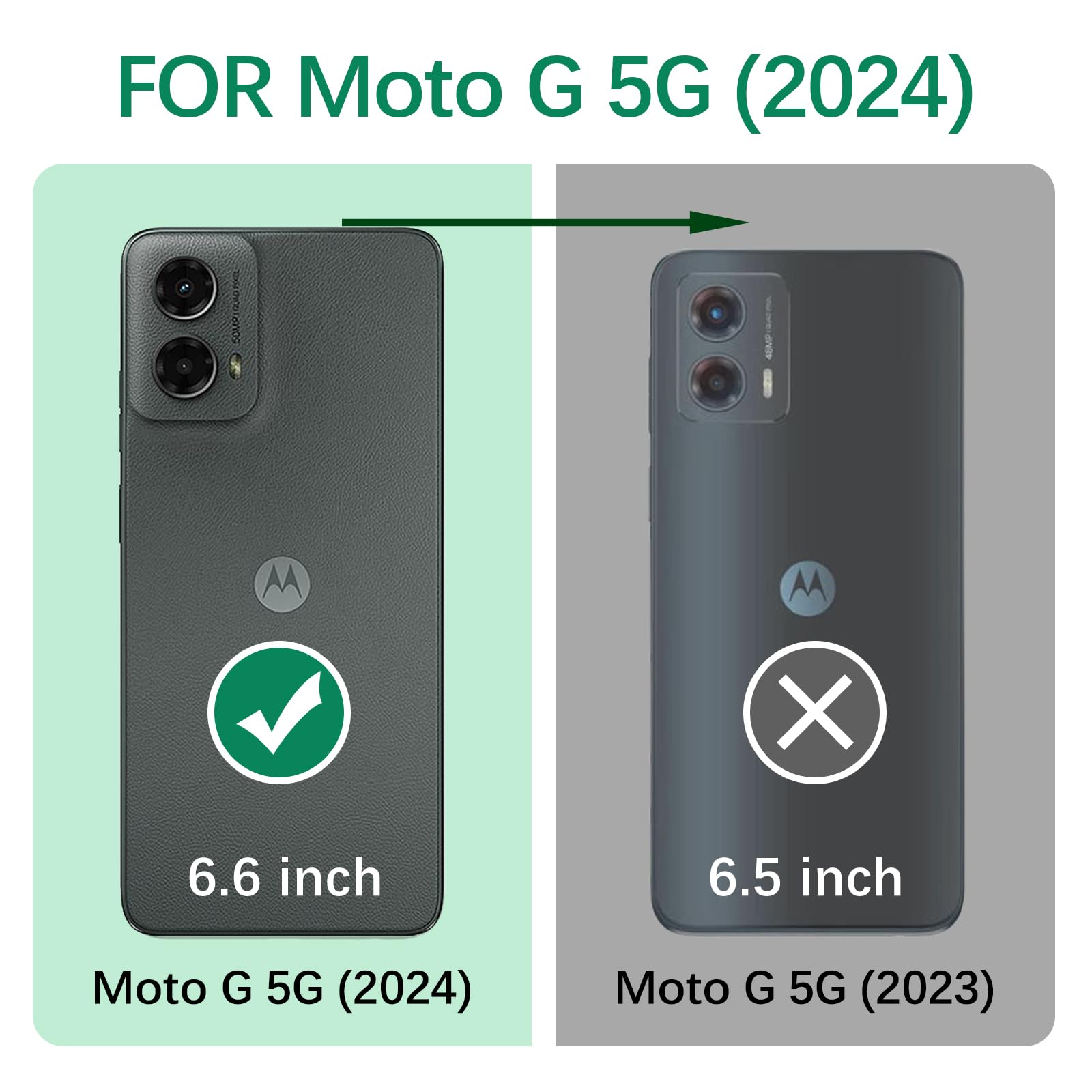 Amazon.com: for Motorola Moto G 5G 2024 Case, G Play 5G 2024